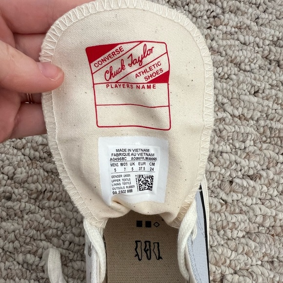 Converse High Top Chuck Taylor 70 Nautical Tri-Blocked Ghosted Vintage White - Picture 14 of 14